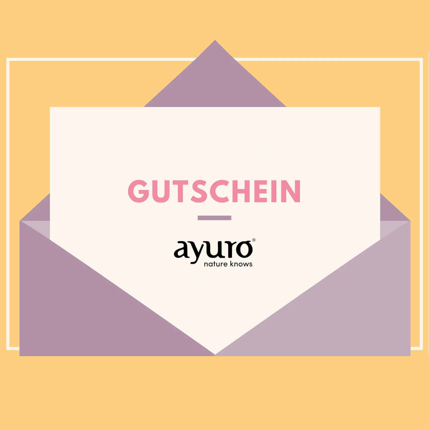 ayuro - Geschenk Gutschein